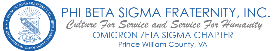 Phi Beta Sigma Fraternity, Inc.- Omicron Zeta Sigma Alumni Chapter
